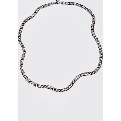 Collier en chaîne argentée - ONE SIZE - Boohooman - Modalova