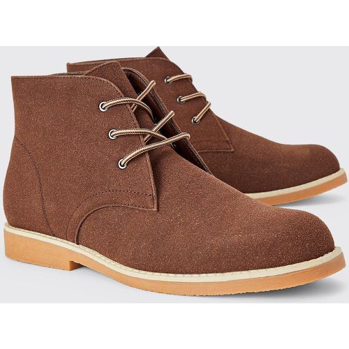 Bottines Chukka en faux daim - 42 - Boohooman - Modalova