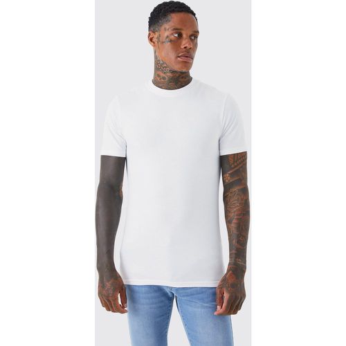 T-shirt moulant basique - L - Boohooman - Modalova