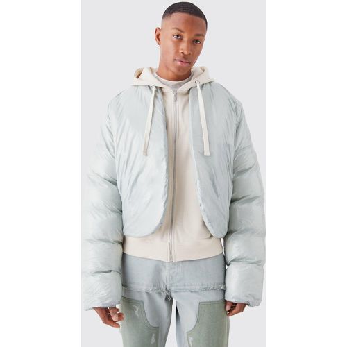 Bomber ample matelassé - S - Boohooman - Modalova