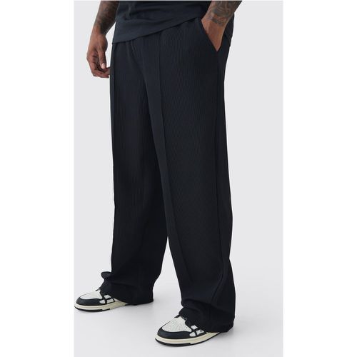 Grande taille - Pantalon décontracté plissé - XXXXL - Boohooman - Modalova