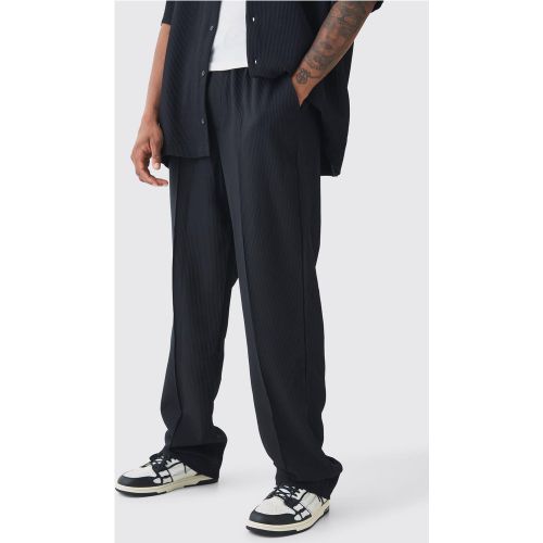 Tall - Pantalon décontracté plissé - S - Boohooman - Modalova