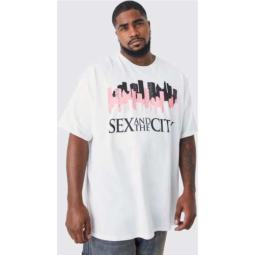 Grande taille - T-shirt officiel Sex And The City - Boohooman - Modalova