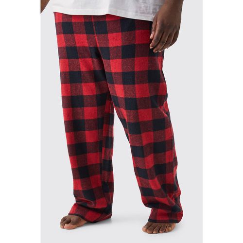 Grande taille - Pantalon confort à carreaux - - XXXXXL - Boohooman - Modalova