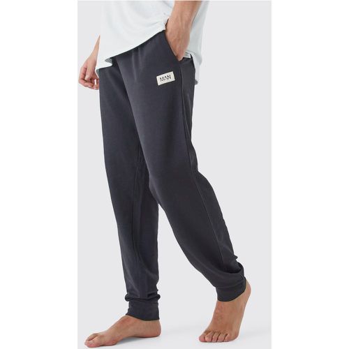 Jogging droit doux - S - Boohooman - Modalova