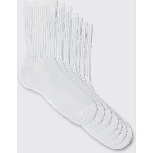 Lot de 7 paires de chaussettes unies - ONE SIZE - Boohooman - Modalova