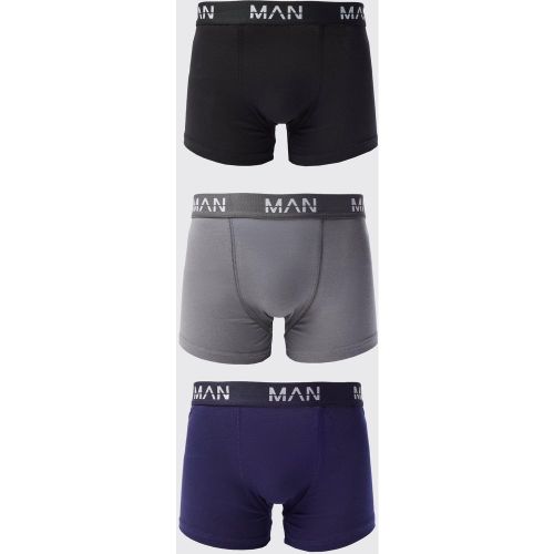 Lot de 3 boxers à logo - MAN - L - Boohooman - Modalova