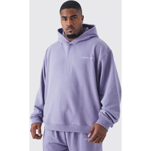 Grande taille - Sweat à capuche oversize épais homme - XXL - Boohooman - Modalova