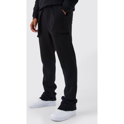 Jogging flare à poche 3D - S - Boohooman - Modalova