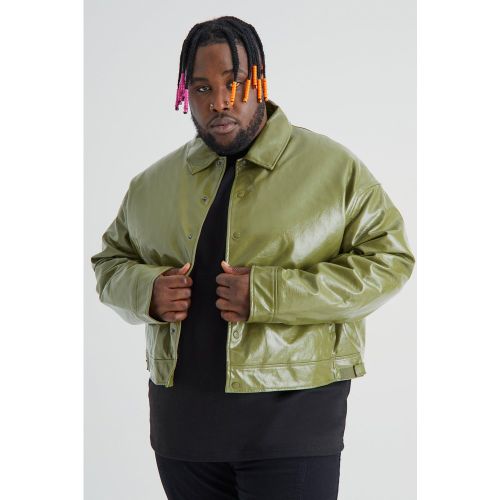 Grande taille - Veste Harrington ample - XXXL - Boohooman - Modalova