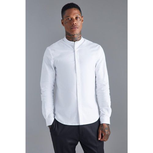 Chemise cintrée à manches longues - S - Boohooman - Modalova