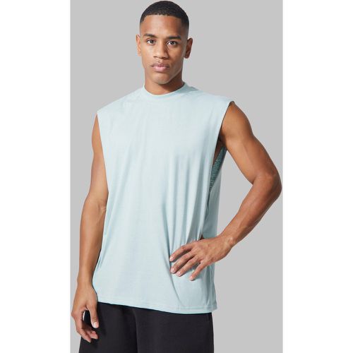 Débardeur de sport à étiquette - MAN Active - XS - Boohooman - Modalova