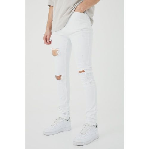 Tall - Jean déchiré super skinny - 40 - Boohooman - Modalova