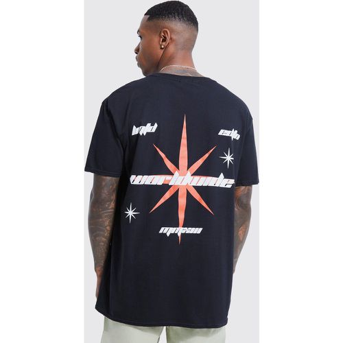 T-shirt oversize imprimé étoile - Boohooman - Modalova