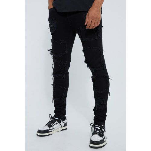 Jean skinny déchiré - 32 - Boohooman - Modalova
