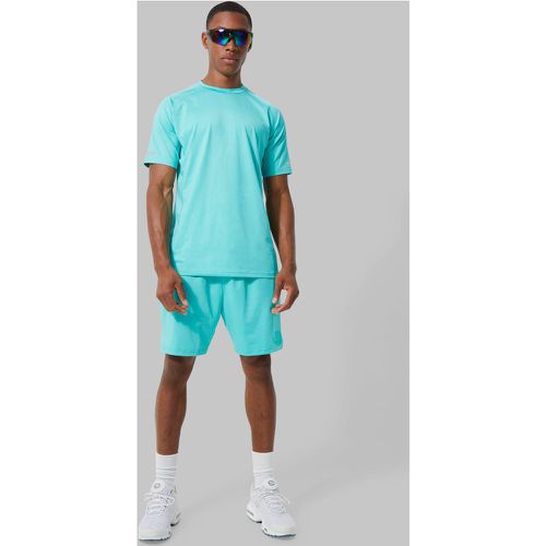 Ensemble de sport avec t-shirt et short - MAN Active - L - Boohooman - Modalova