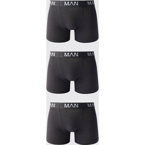 Lot de 3 boxers mi-longs - MAN - S - Boohooman - Modalova