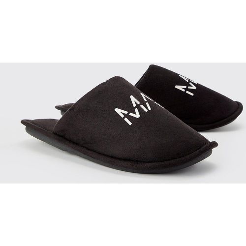 Chaussons en velours - MAN - S - Boohooman - Modalova