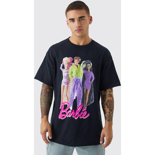 T-shirt oversize à imprimé Barbie - Boohooman - Modalova