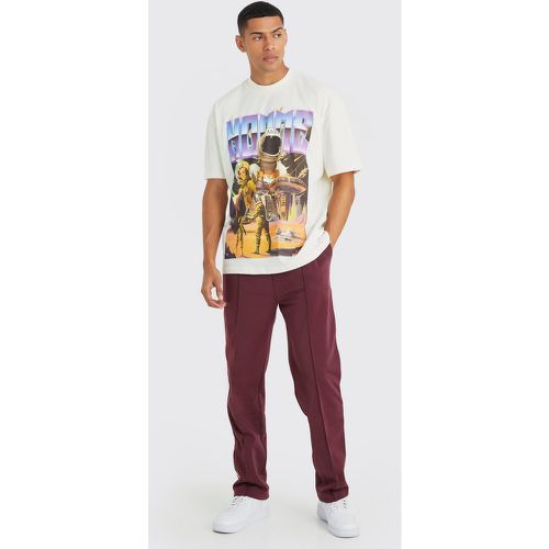 Ensemble oversize avec t-shirt et jogging - M - Boohooman - Modalova