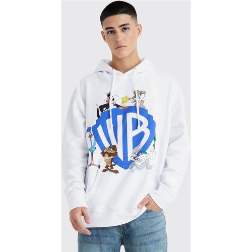 Sweat à capuche oversize à imprimé Warner Bros homme - S - Boohooman - Modalova