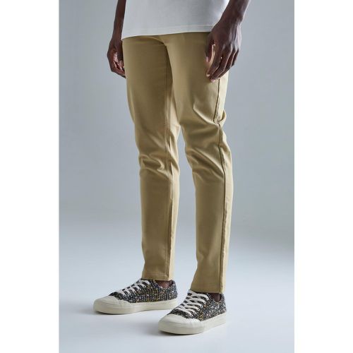 Pantalon stretch à taille fixe - 28 - Boohooman - Modalova