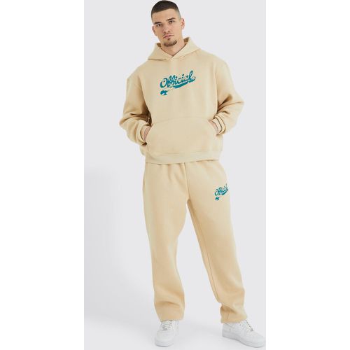 Tall - Survêtement oversize avec sweat à capuche - Official - S - Boohooman - Modalova