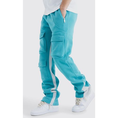 Tall - Jogging cargo flare - M - Boohooman - Modalova