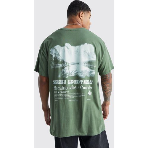 T-shirt oversize à imprimé Canada - Boohooman - Modalova