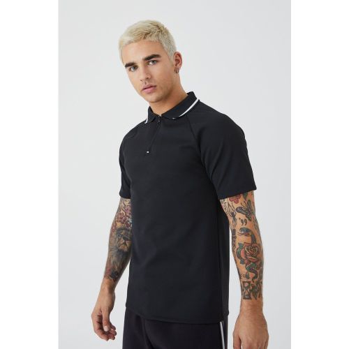 Polo cintré color block - XL - Boohooman - Modalova