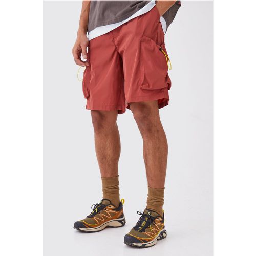 Short cargo large en nylon - S - Boohooman - Modalova