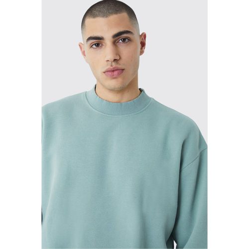 Sweat oversize délavé - S - Boohooman - Modalova