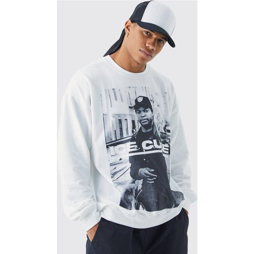 Sweat oversize à imprimé Ice Cube - XL - Boohooman - Modalova