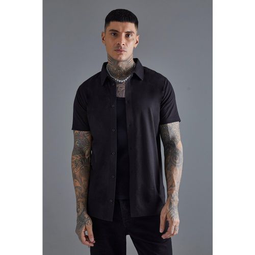 Tall - Chemise en jersey à manches longues - S - Boohooman - Modalova