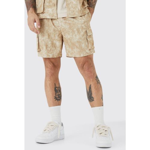 Short cargo à taille élastique - S - Boohooman - Modalova