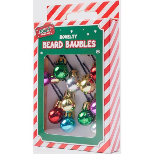 Boules de Noël pour barbe - ONE SIZE - Boohooman - Modalova