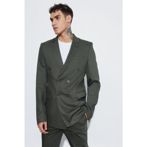 Tall - Blazer croisé cintré - 36 - Boohooman - Modalova