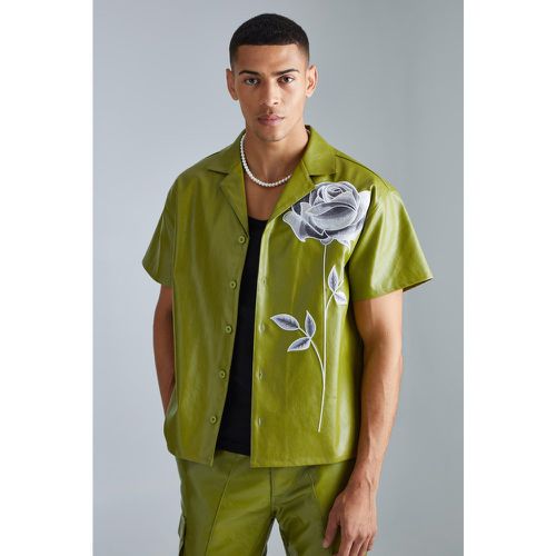 Chemise oversize à manches courtes - L - Boohooman - Modalova