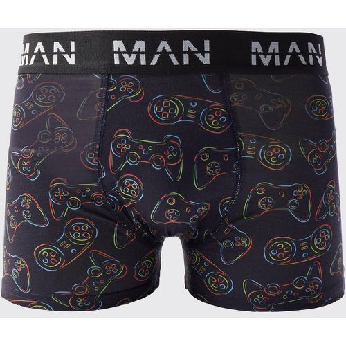 Boxer à imprimé console - L - Boohooman - Modalova