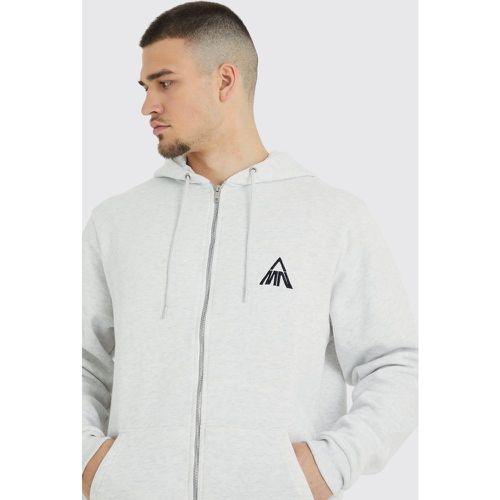 Tall - Sweat à capuche zippé - MAN homme - S - Boohooman - Modalova