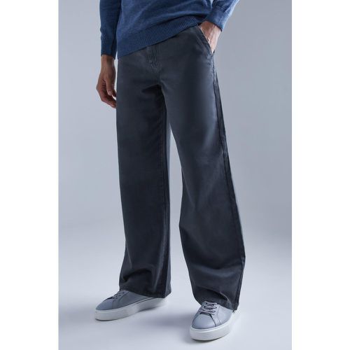 Pantalon chino large - 28 - Boohooman - Modalova