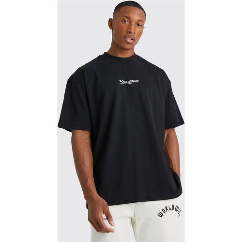 T-shirt oversize épais - XS - Boohooman - Modalova