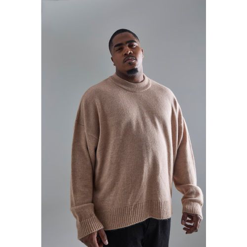 Grande taille - Pull oversize en maille - XXXL - Boohooman - Modalova