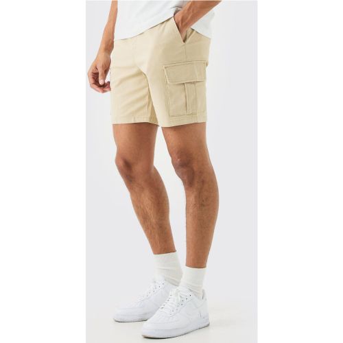 Short cargo à taille élastiquée - M - Boohooman - Modalova