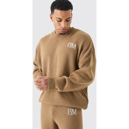Pull oversize à épaules dénudées - S - Boohooman - Modalova