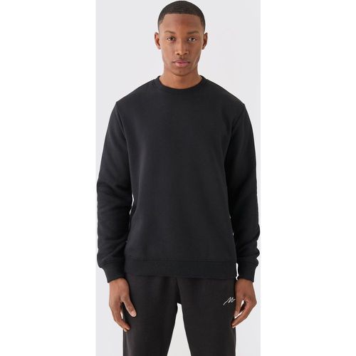 Sweat basique à col ras-du-cou homme - L - Boohooman - Modalova