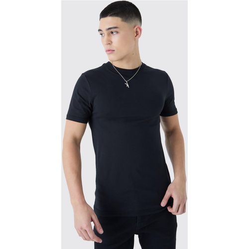 T-shirt moulant basique - S - Boohooman - Modalova