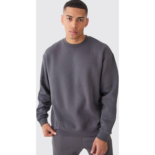 Sweat ras-du-cou oversize homme - S - Boohooman - Modalova