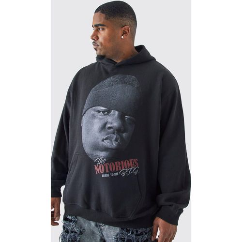 Grande taille - Sweat à capuche à imprimé Biggie Notorious homme - XXL - Boohooman - Modalova