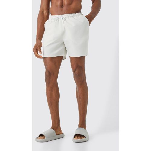 Short de bain mi long uni - XL - Boohooman - Modalova